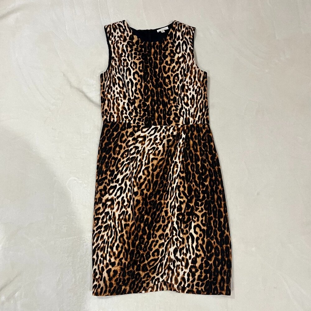 Sashanna Leopard print sleeveless dress 6
